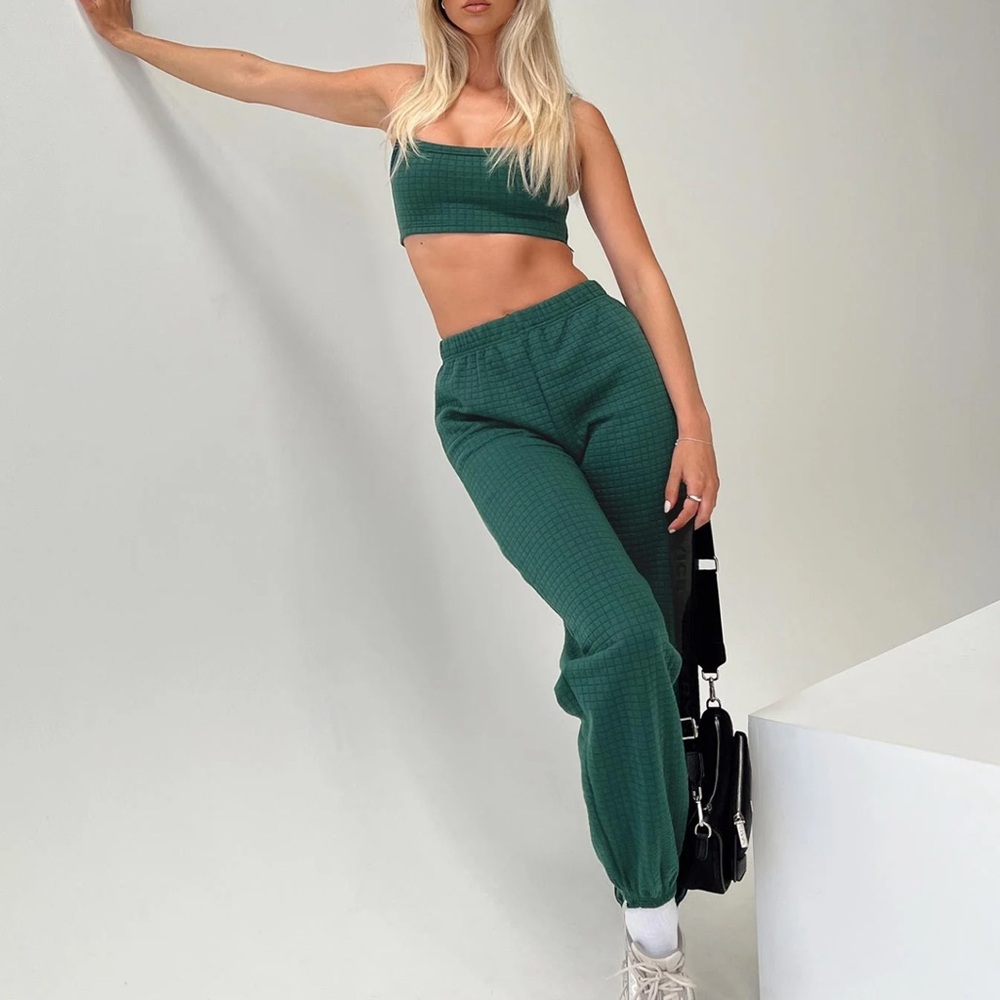 Princess Polly Arabella Set Forest Green